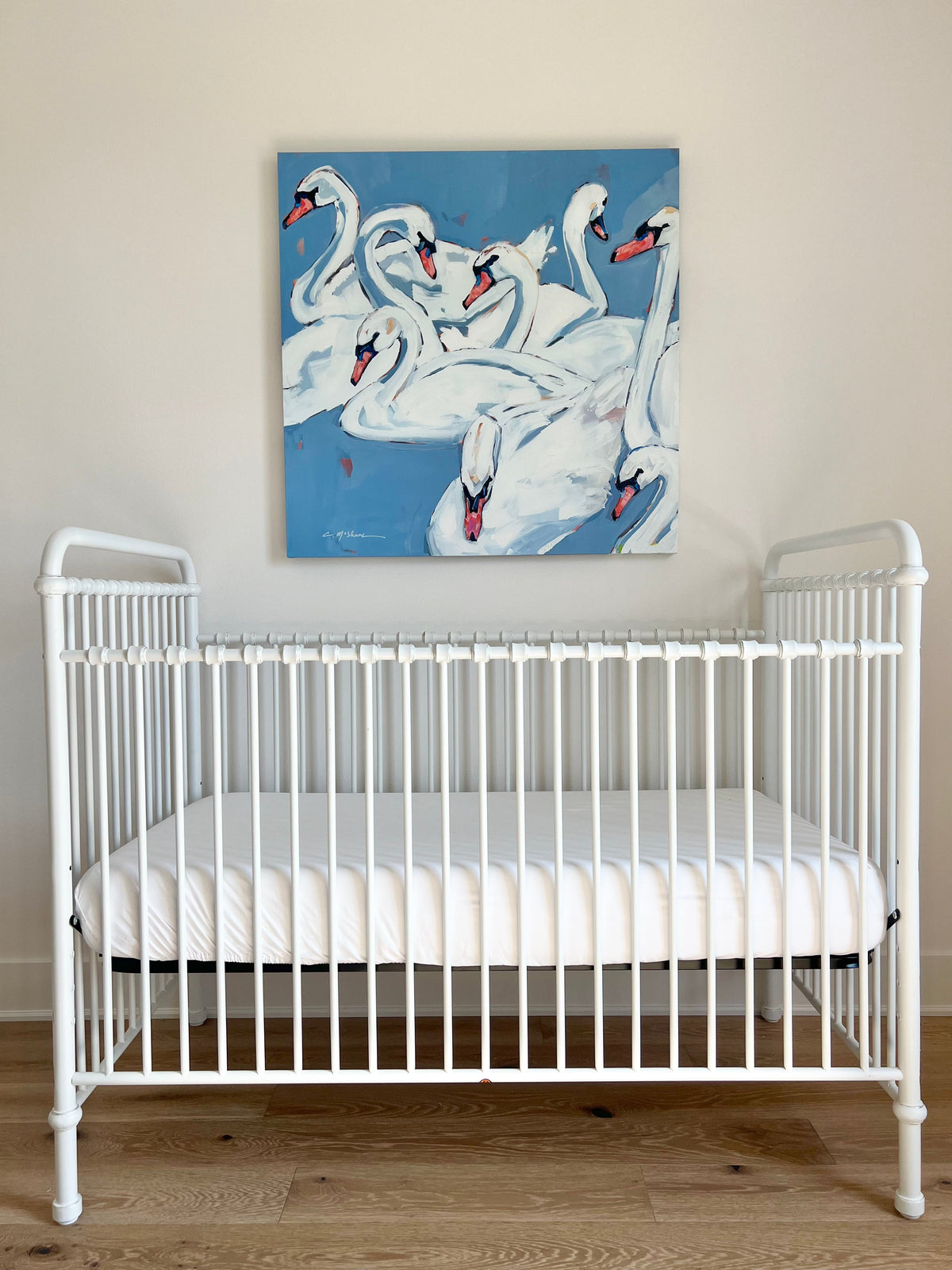 "Swan Lake" canvas