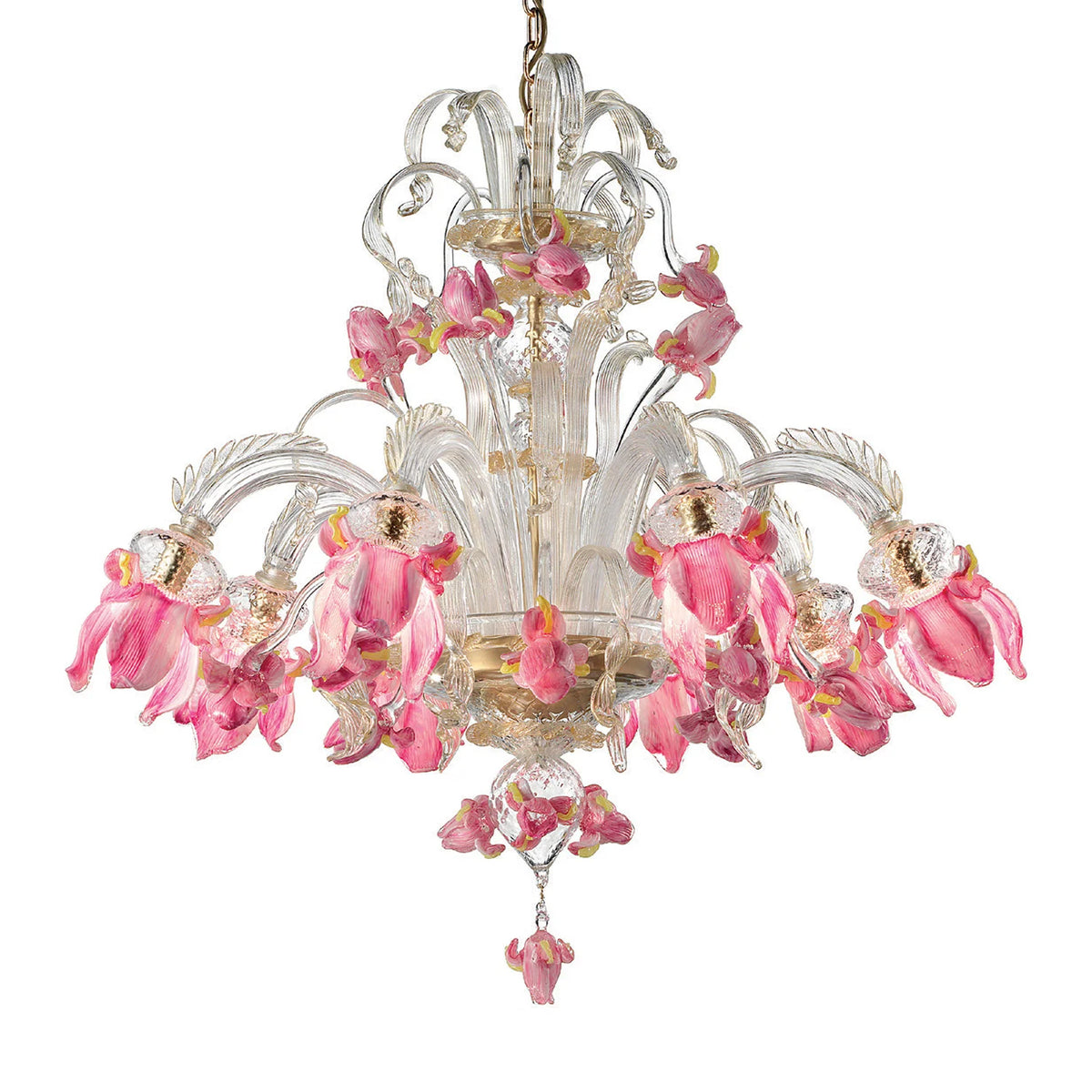 Iris Chandelier Murano Glass
