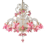 Iris Chandelier Murano Glass
