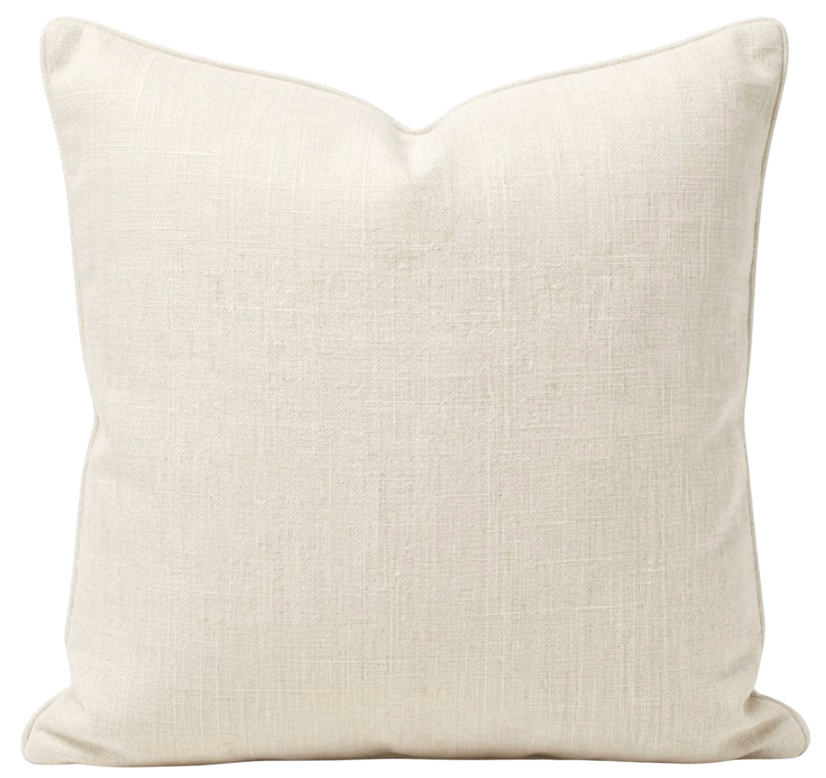 Spotted Chenille Pillow Cover in Ivory Natural