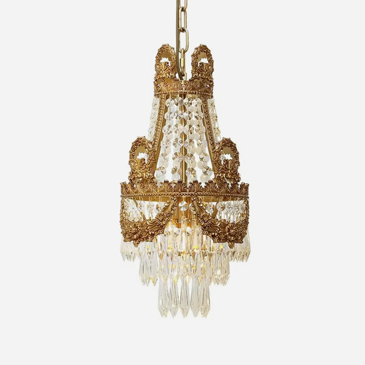 Clairmont Brass Lantern Pendant