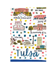 Tulsa, OK Tea Towel