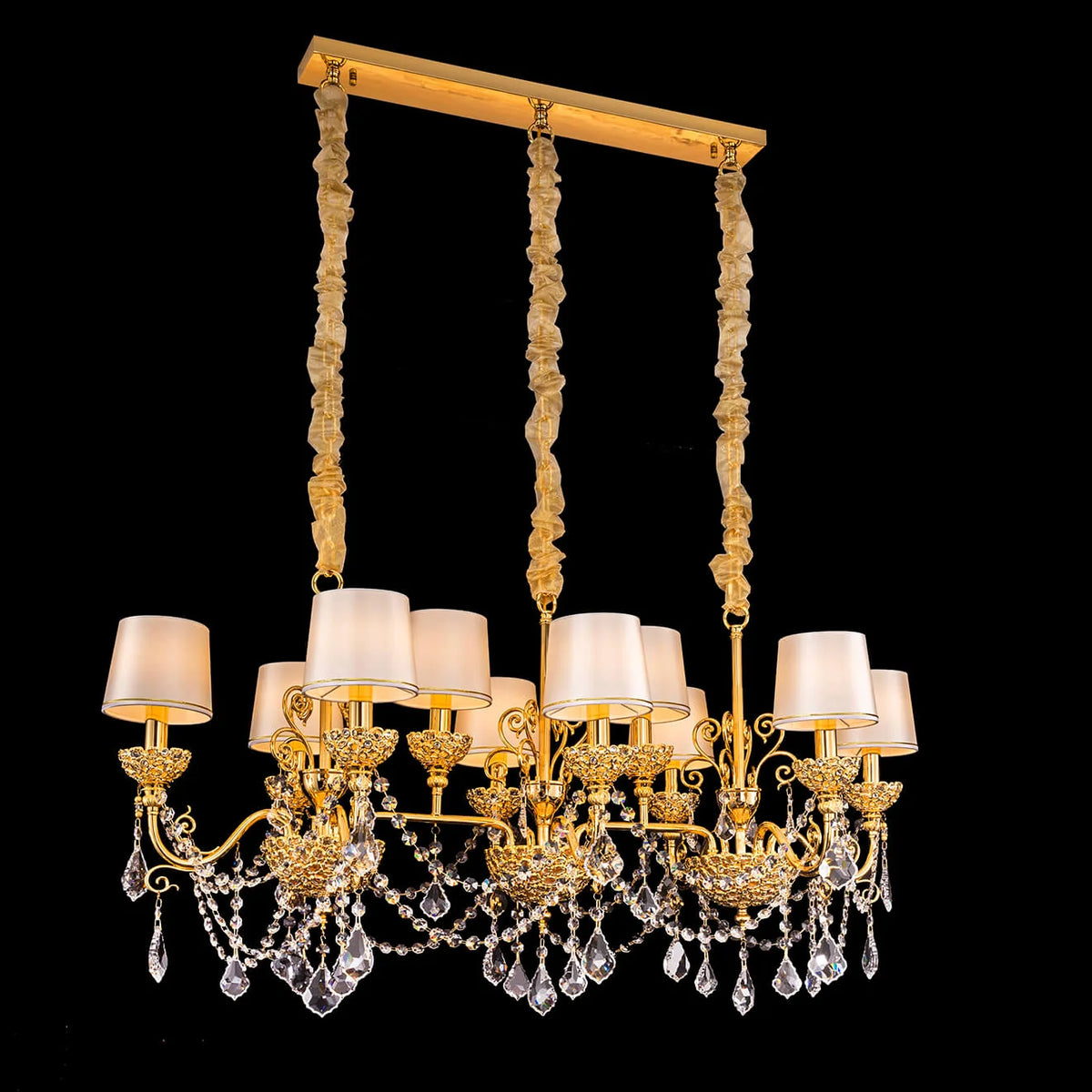 Lorenzo Antique Brass Chandelier