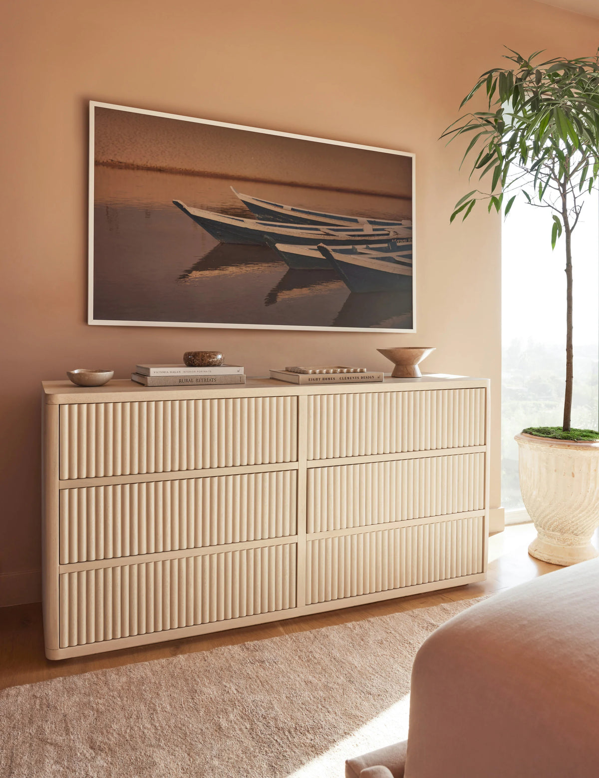 Rill Fluted Dresser