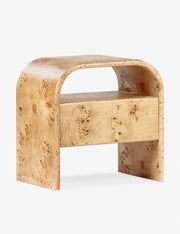 Solstice Burl Nightstand