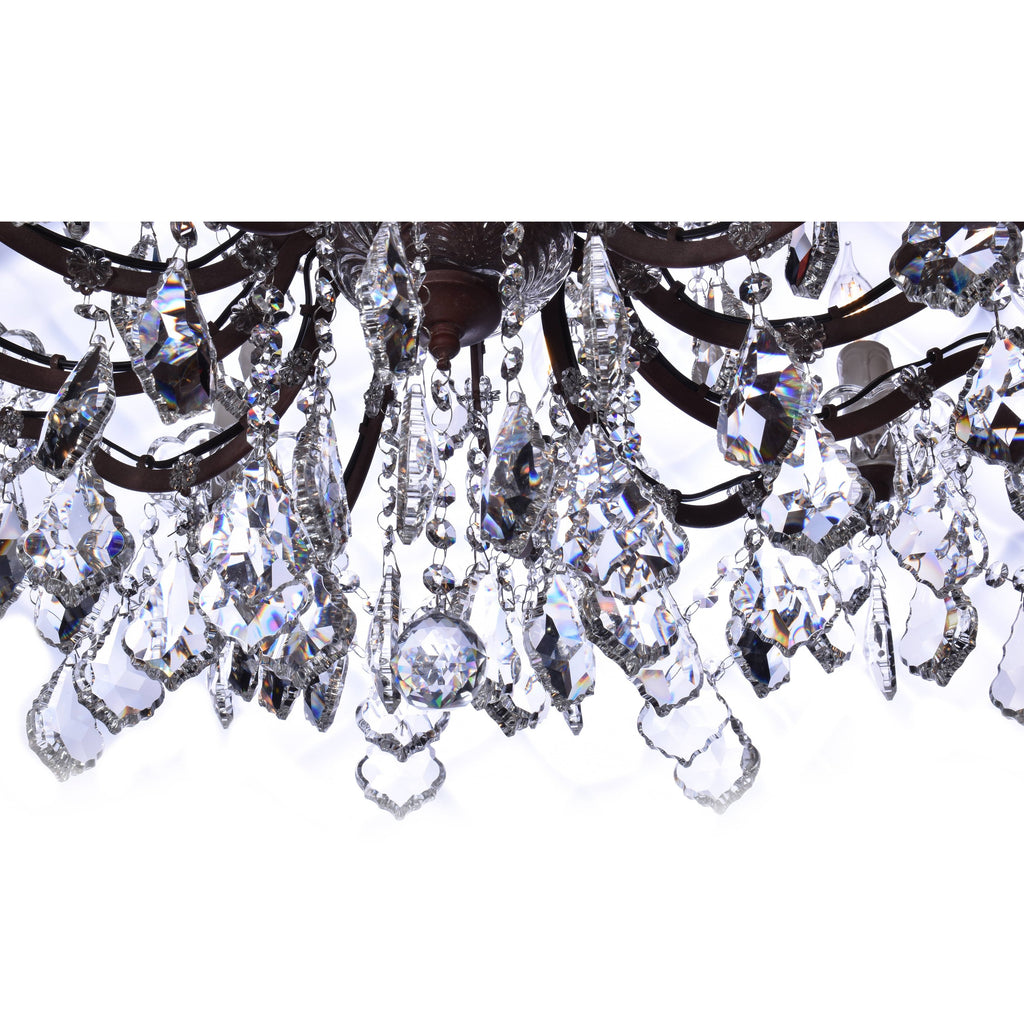 18 Light Maria Theresa Crystal Chandelier - Italian Concept - 