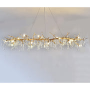 Livio Linear Organic Branching  Chandelier - Italian Concept