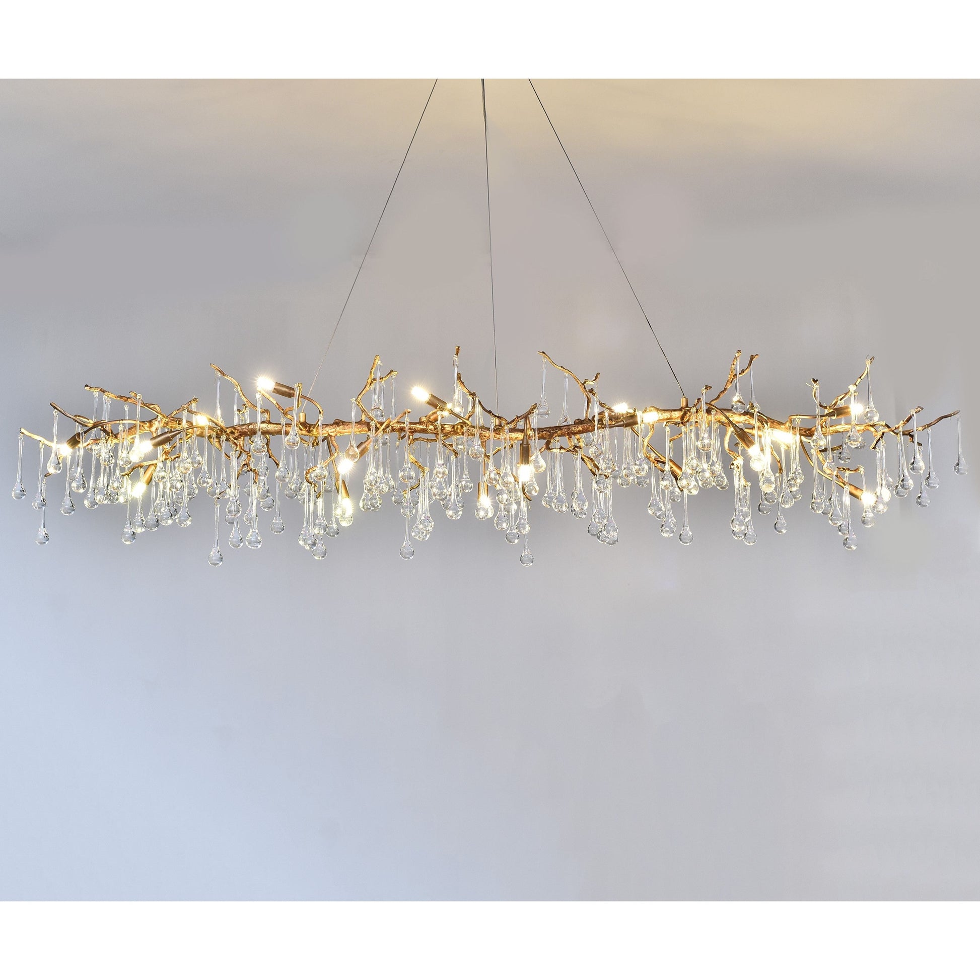 Livio Linear Organic Branching  Chandelier - Italian Concept