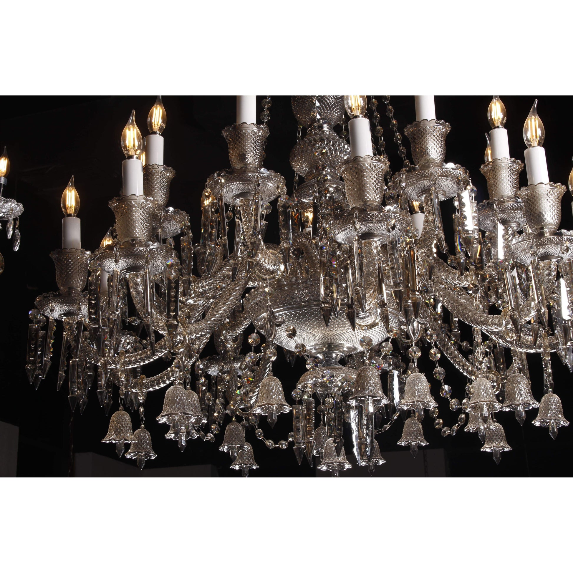 18 Light Antoinette Crystal Chandelier - Italian Concept - 