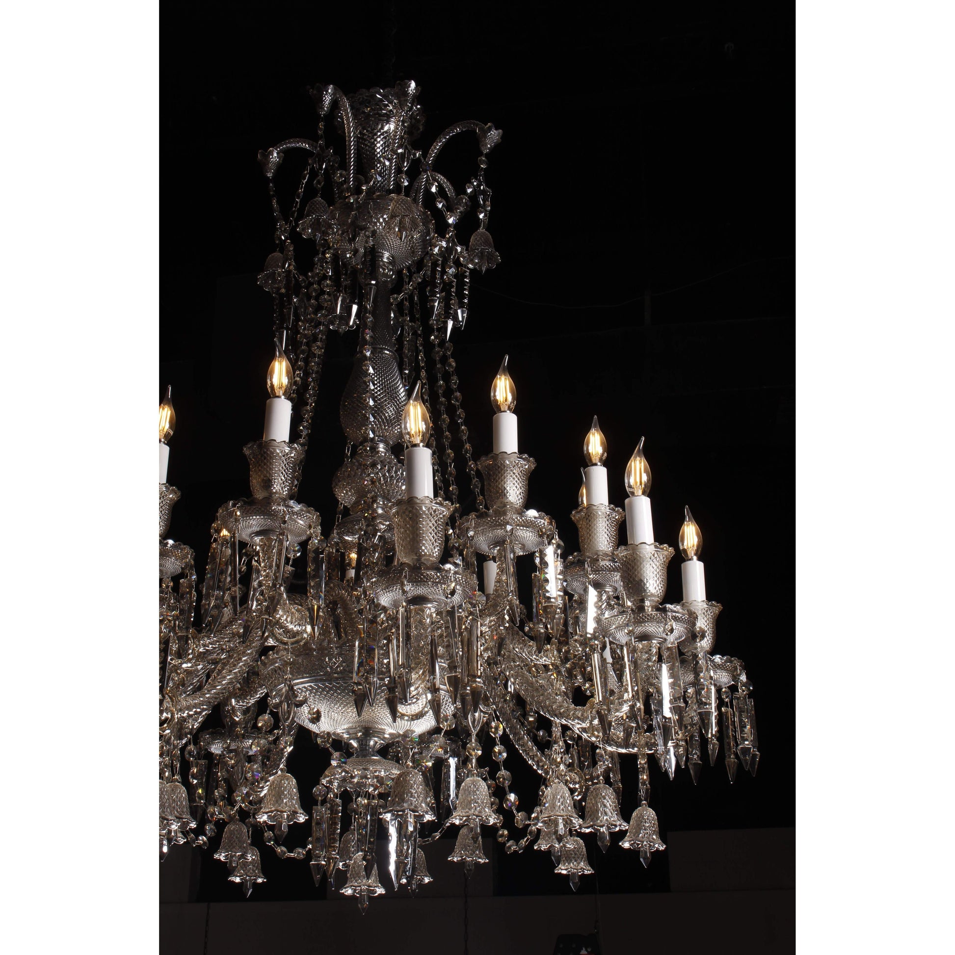 36 Light Antoinette Crystal Chandelier - Italian Concept - 