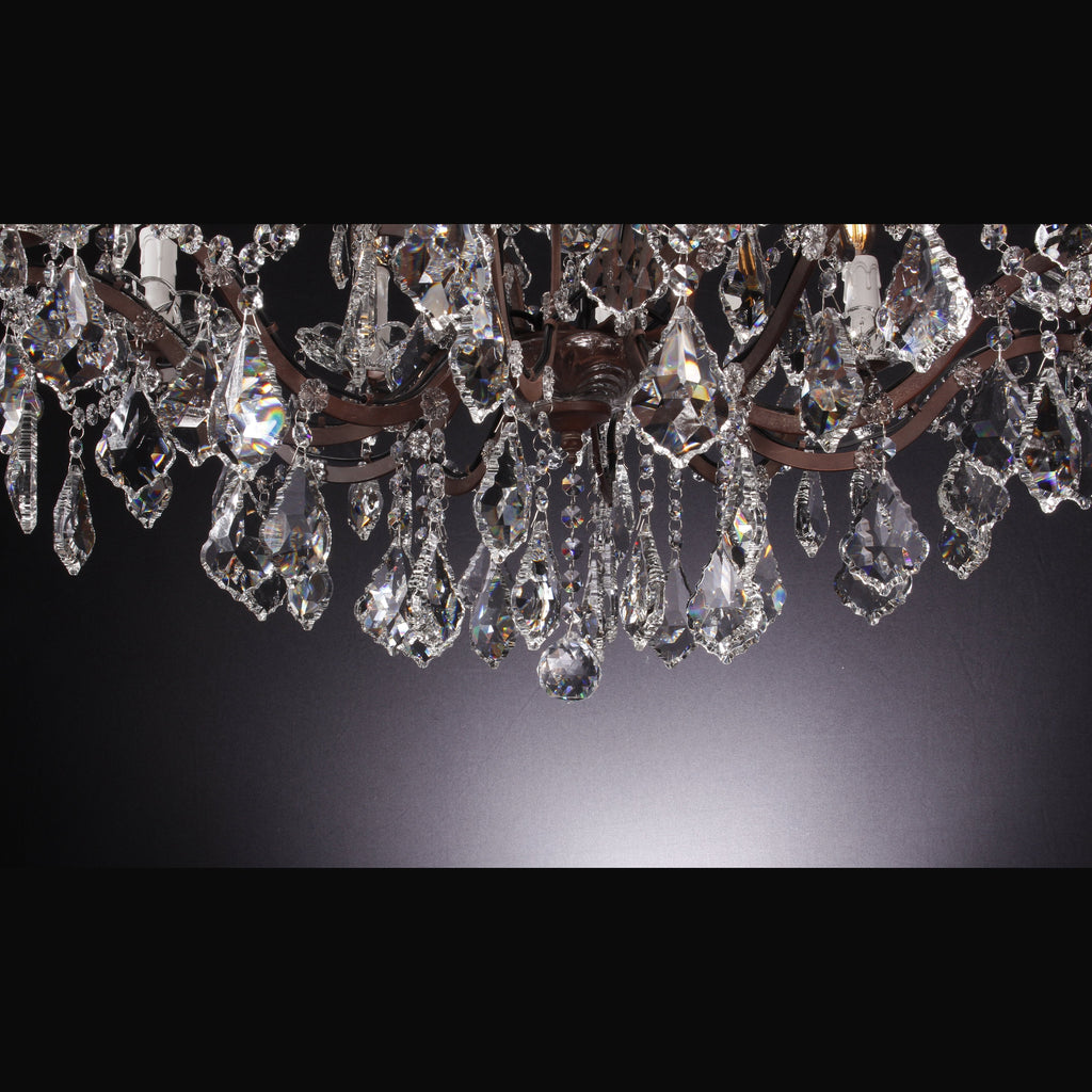 18 Light Maria Theresa Crystal Chandelier - Italian Concept - 