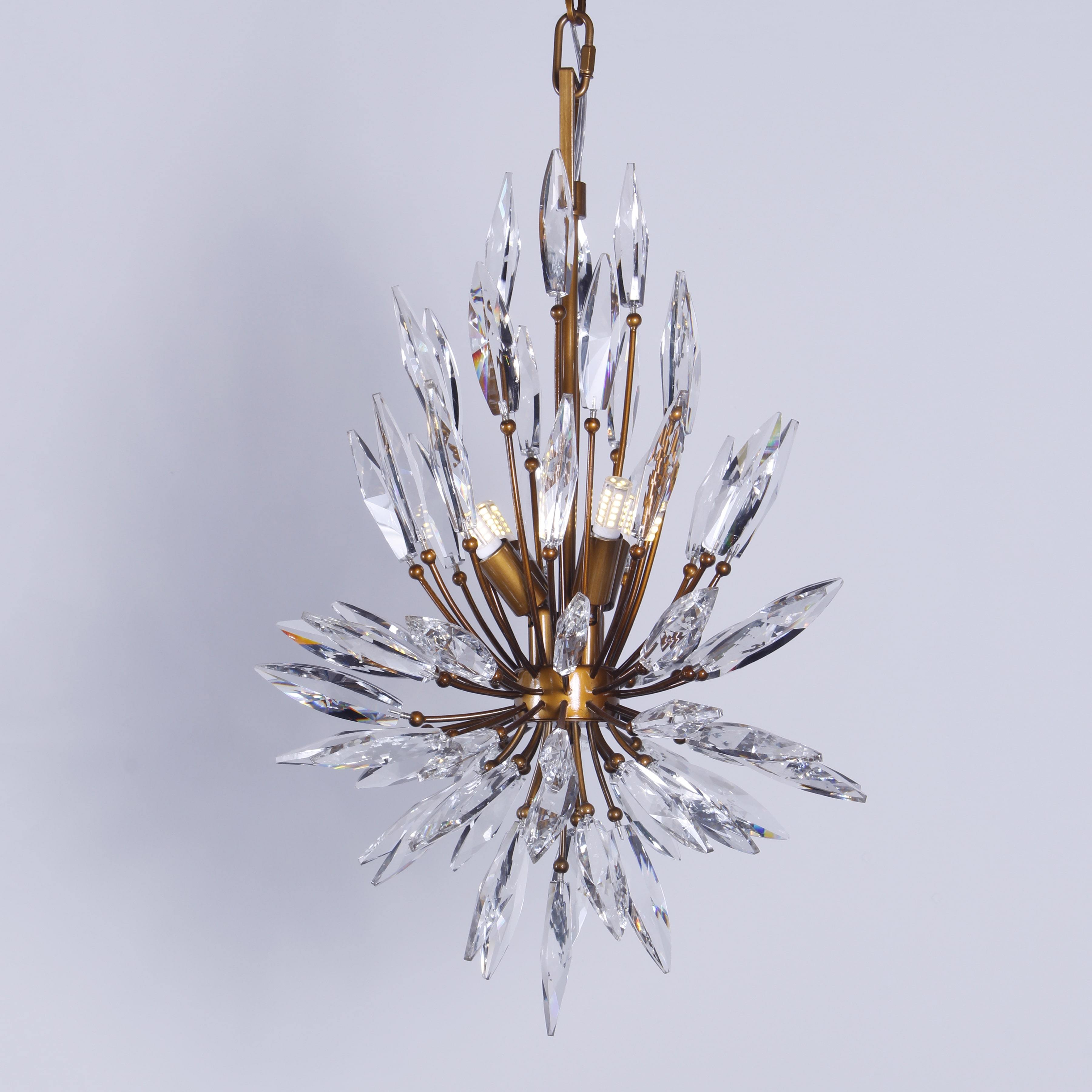 Lily Starburst Sputnik Crystal Pendant Light - Italian Concept