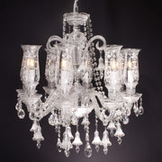 Ivanka 8 light Bohemian Crystal Chandelier - Italian Concept