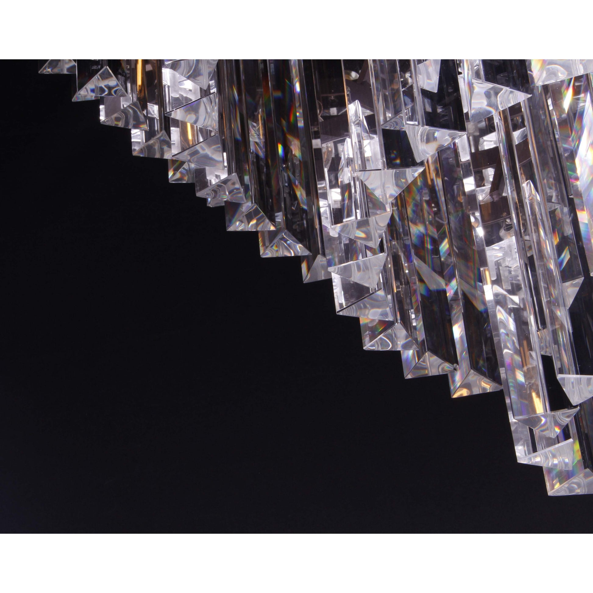 Apex Odeon Round Crystal Fringe Chandelier Collection - Italian Concept - 