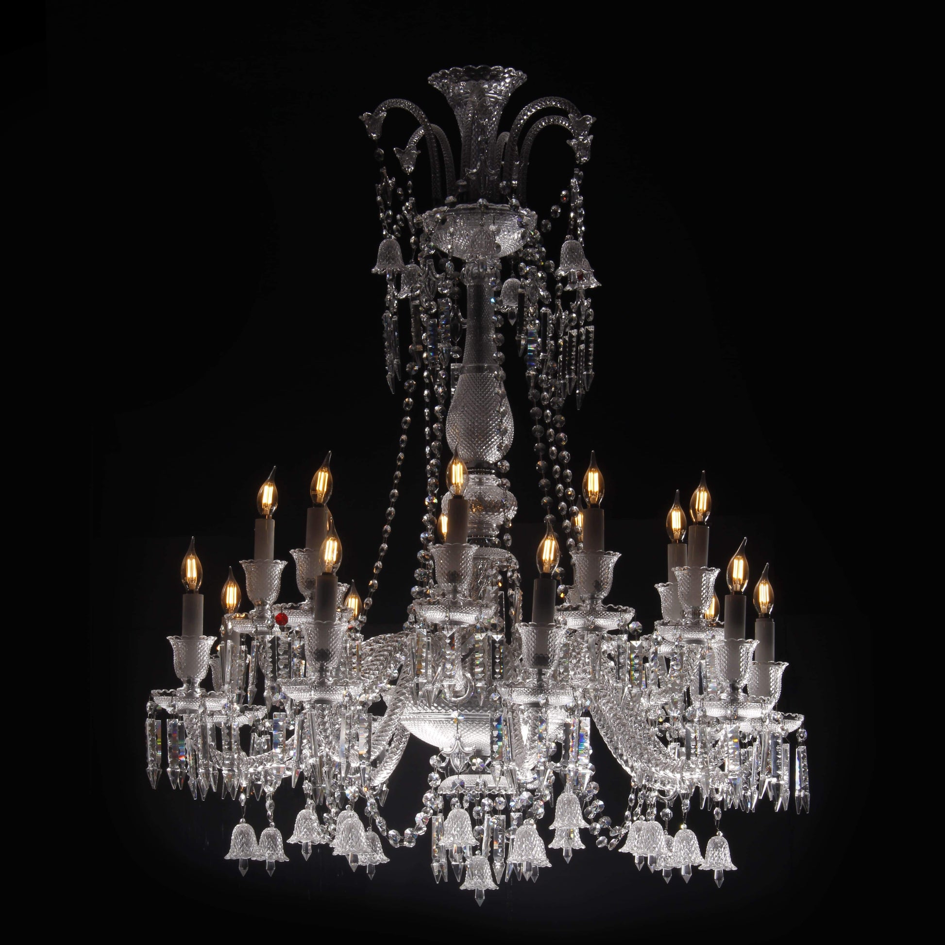 36 Light Antoinette Crystal Chandelier - Italian Concept - 