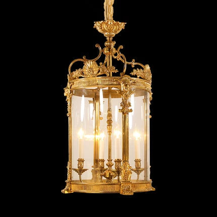 Aveline Brass Lantern Pendant