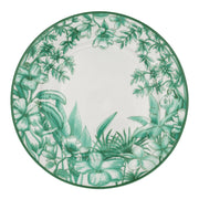 Monsoon Verdant Porcelain Dinner Plates – Set of 4 (+1 Bonus Plate)