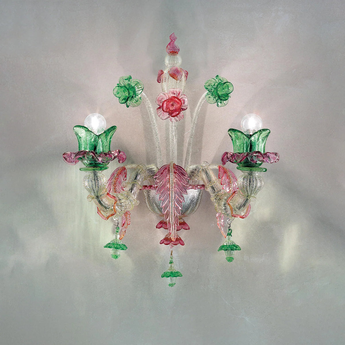 Od Wall Light Murano Crystal Sconce
