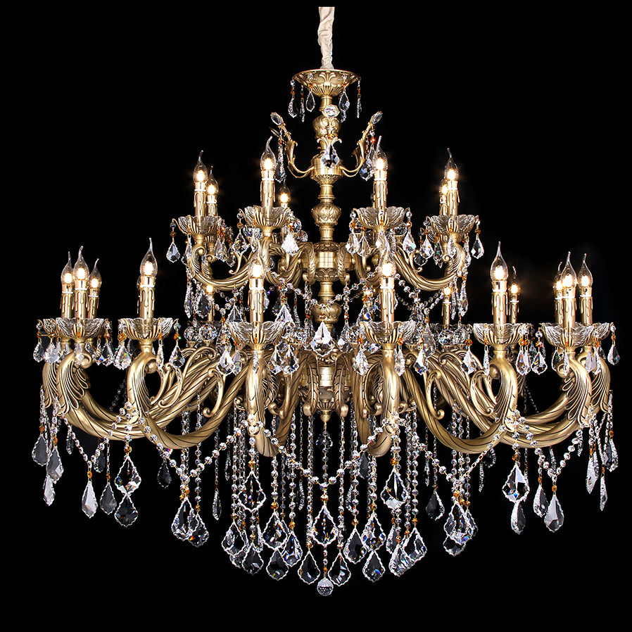 Palermo Classic Brass Chandelier