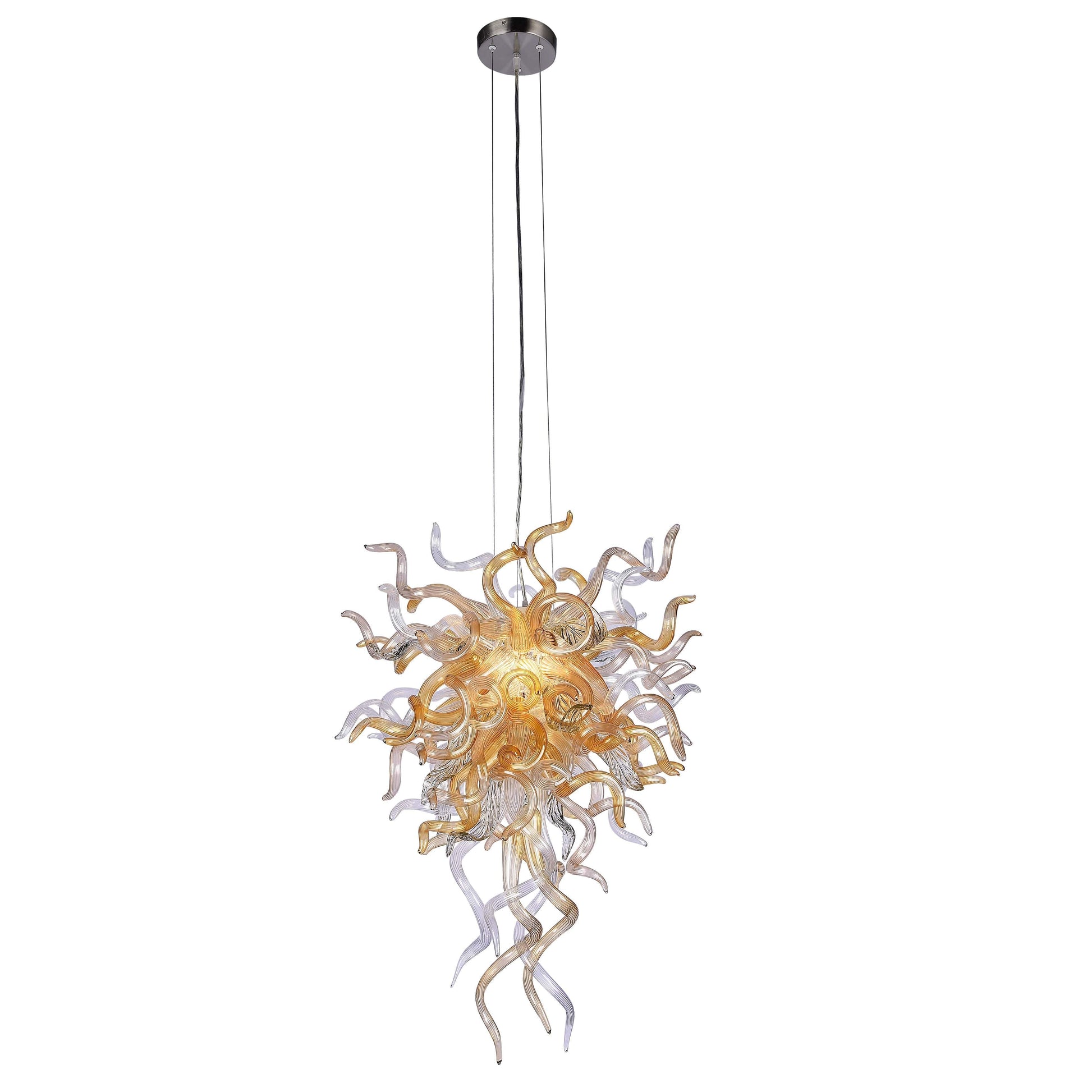 MultiColor Lincoln Murano Sputnik Glass 30" Wide Chandelier - Italian Concept - 