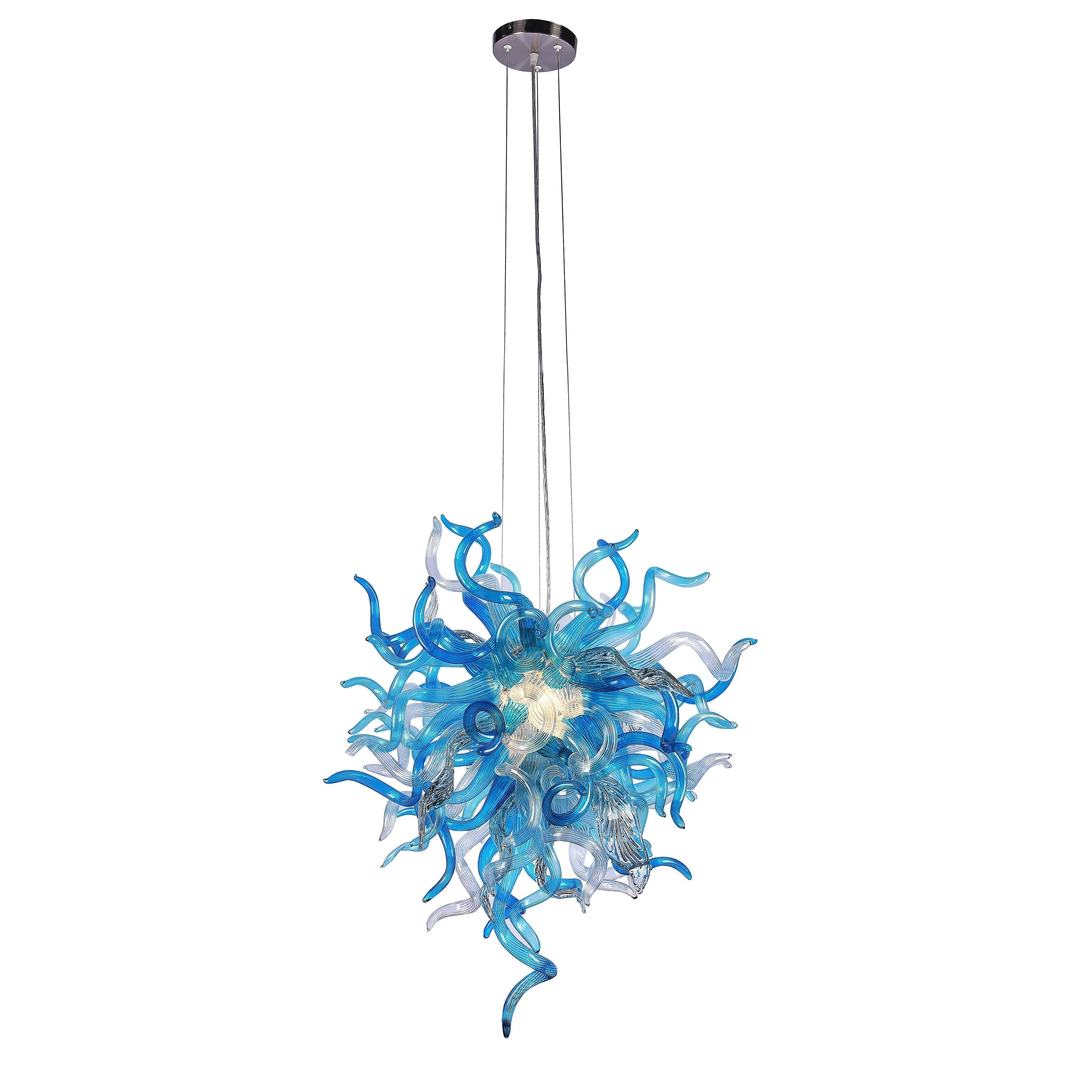 Lincoln Murano Sputnik Glass 30" Wide Chandelier - Italian Concept