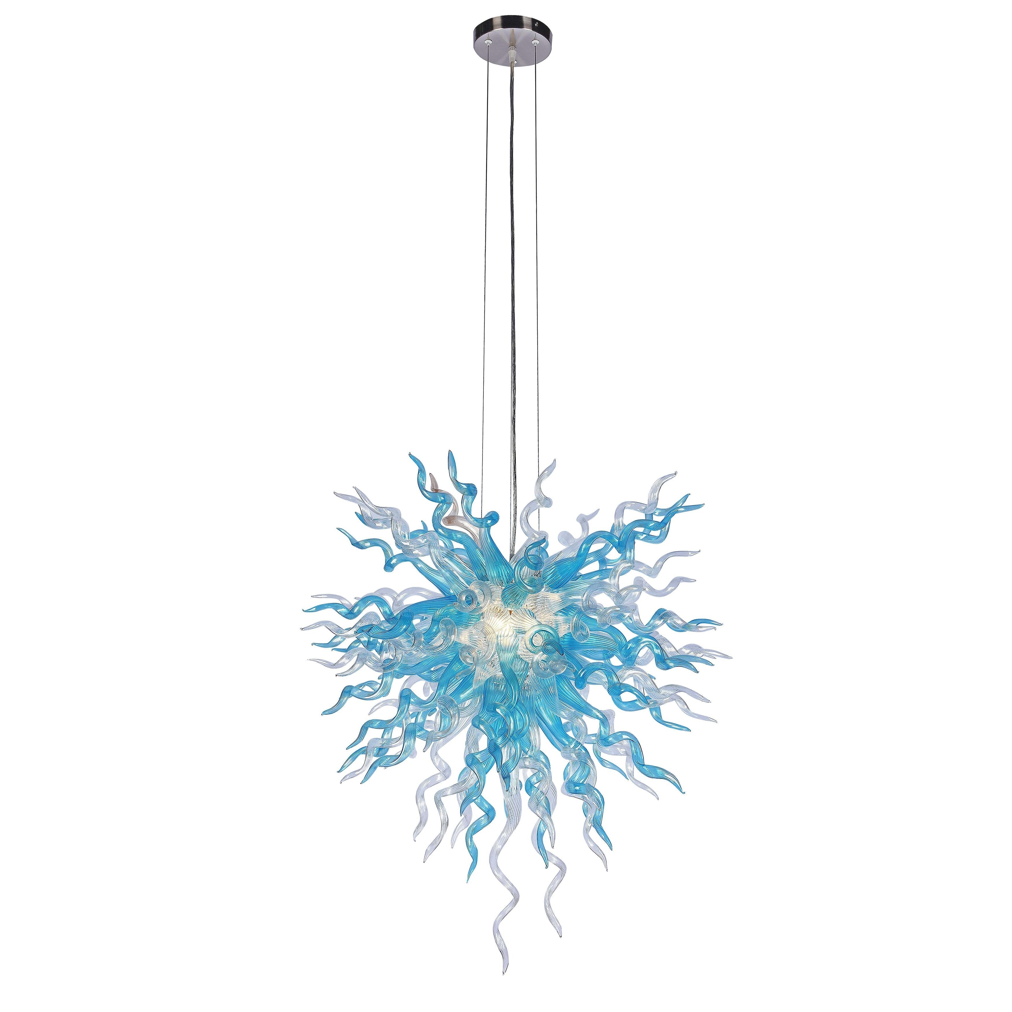 Lincoln Murano Sputnik Glass 30" Wide Chandelier - Italian Concept