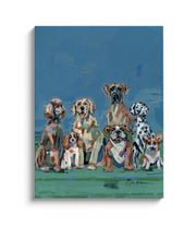 "Unleashed" on canvas