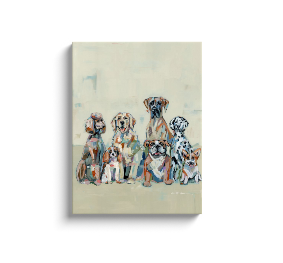 "Unleashed" on canvas