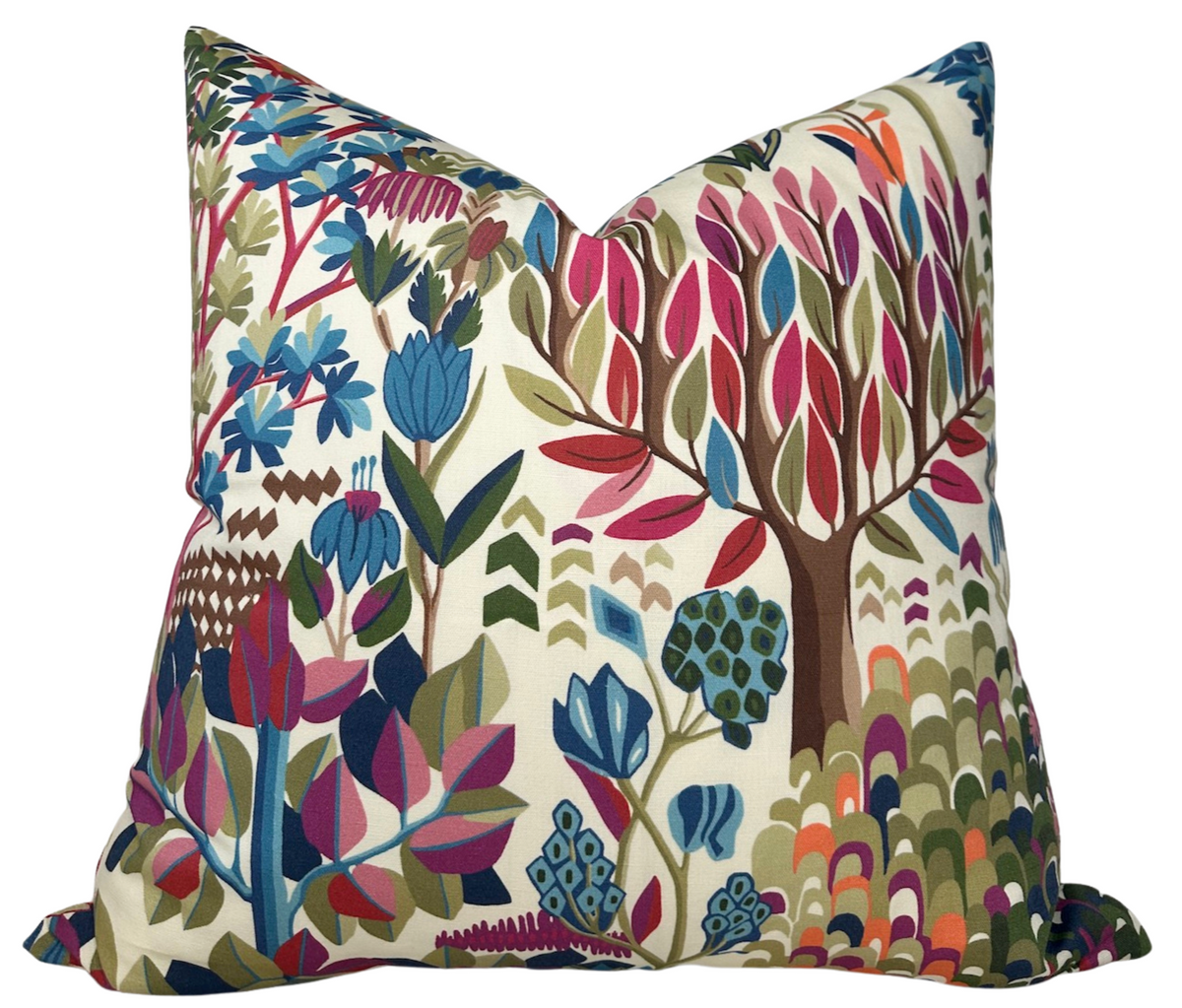 Ready to Ship, 22x22, Alpine Pillow Cover in Festival