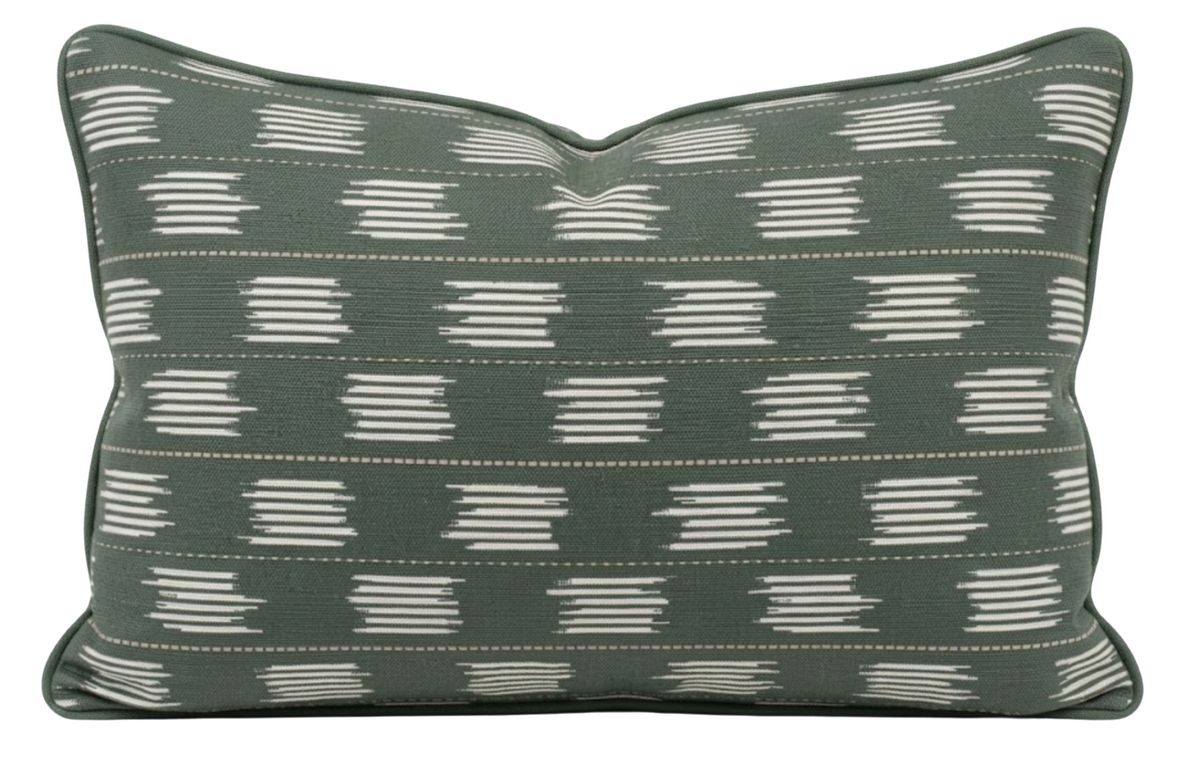 Willow Way Pillow Cover in Blue Spruce, Perennials Textiles
