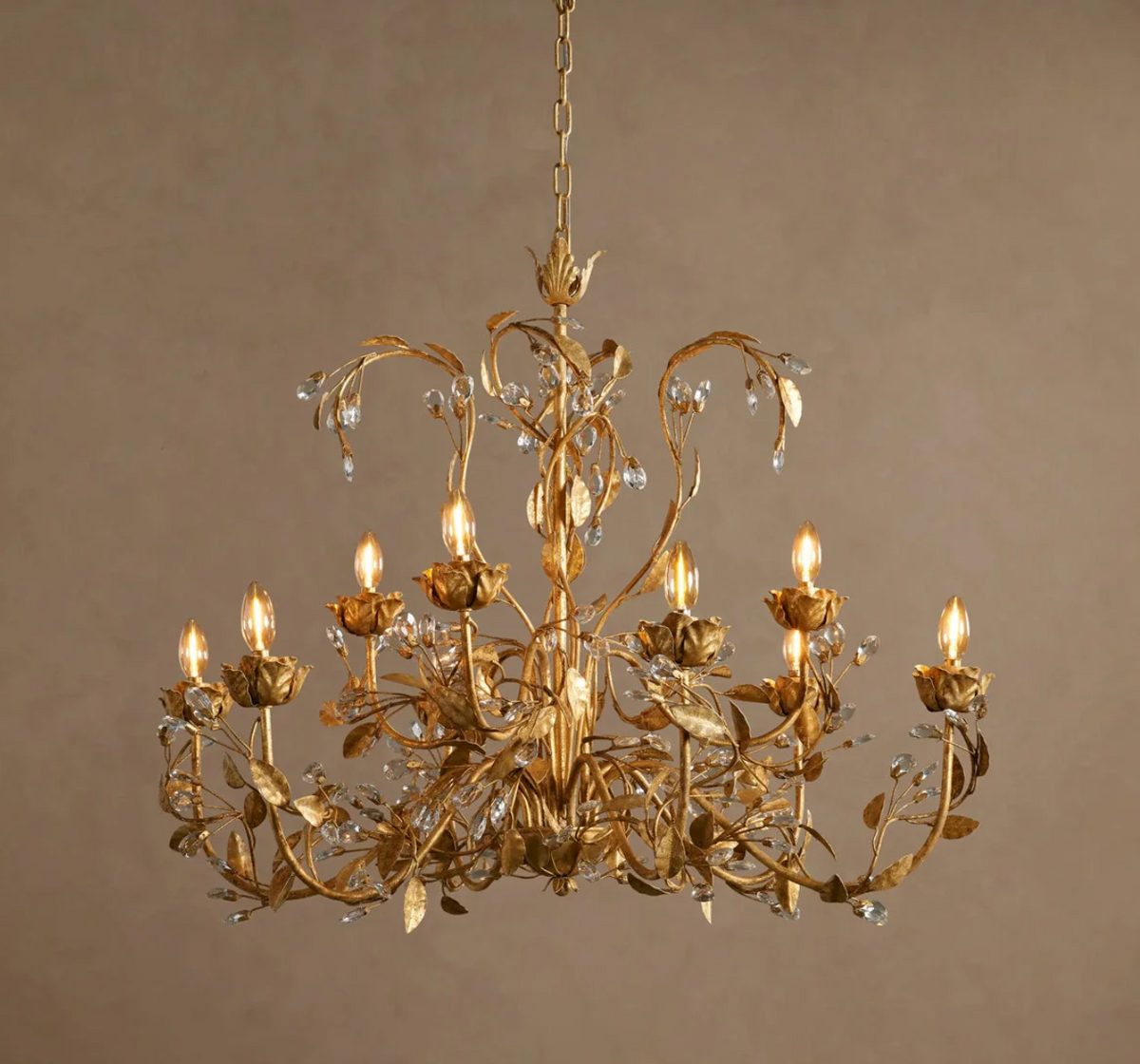 Ottaviano Classic Brass Chandelier