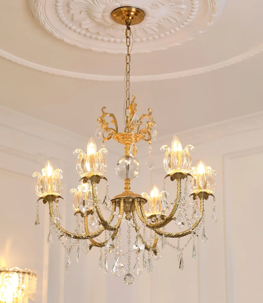 Bellariva Classic Brass Chandelier