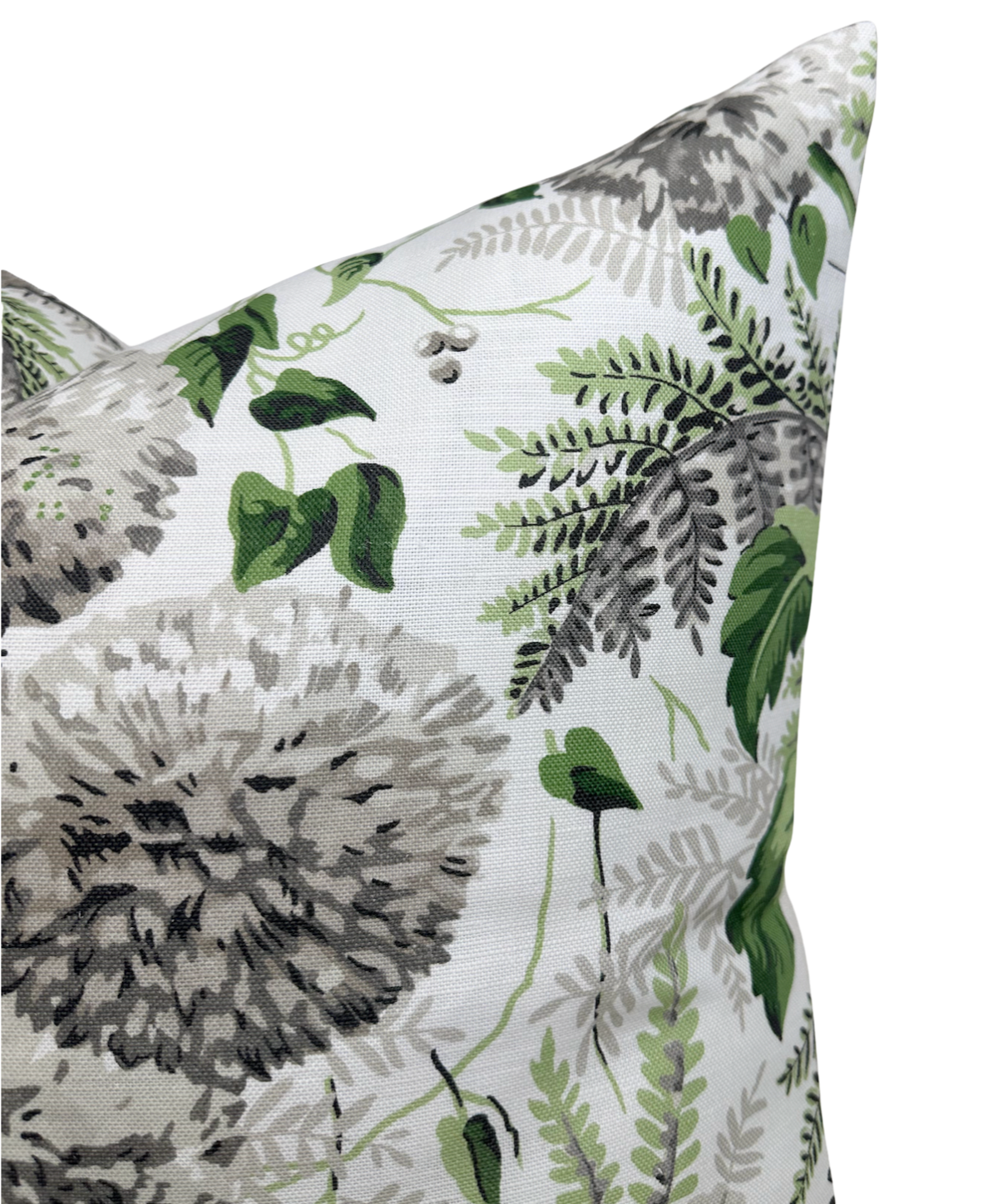 Ready to Ship, 22x22, Dahlia Pillow Cover in Spring Green