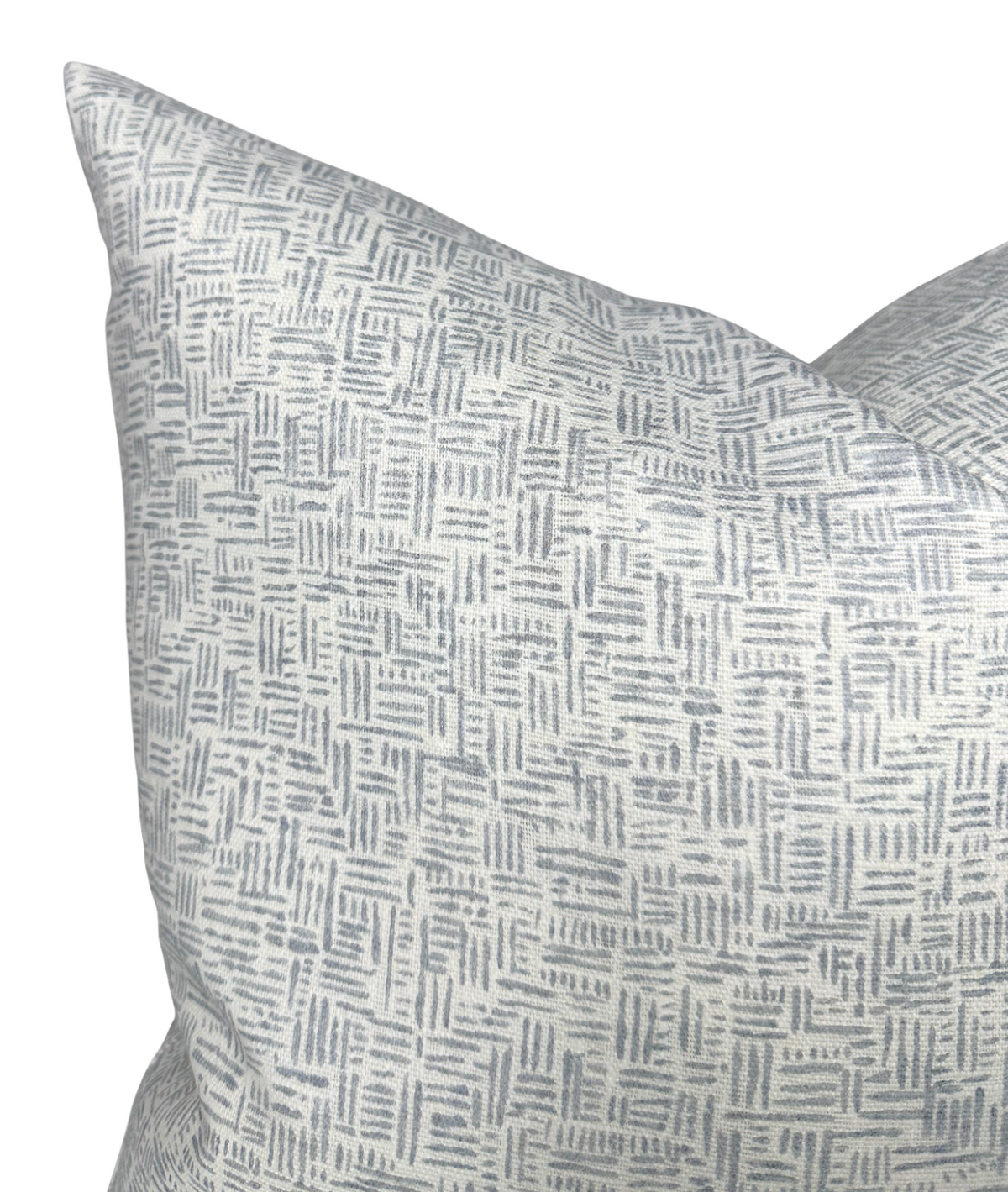 ETCH Pillow Cover in Dove Grey, Savannah Hayes Textiles