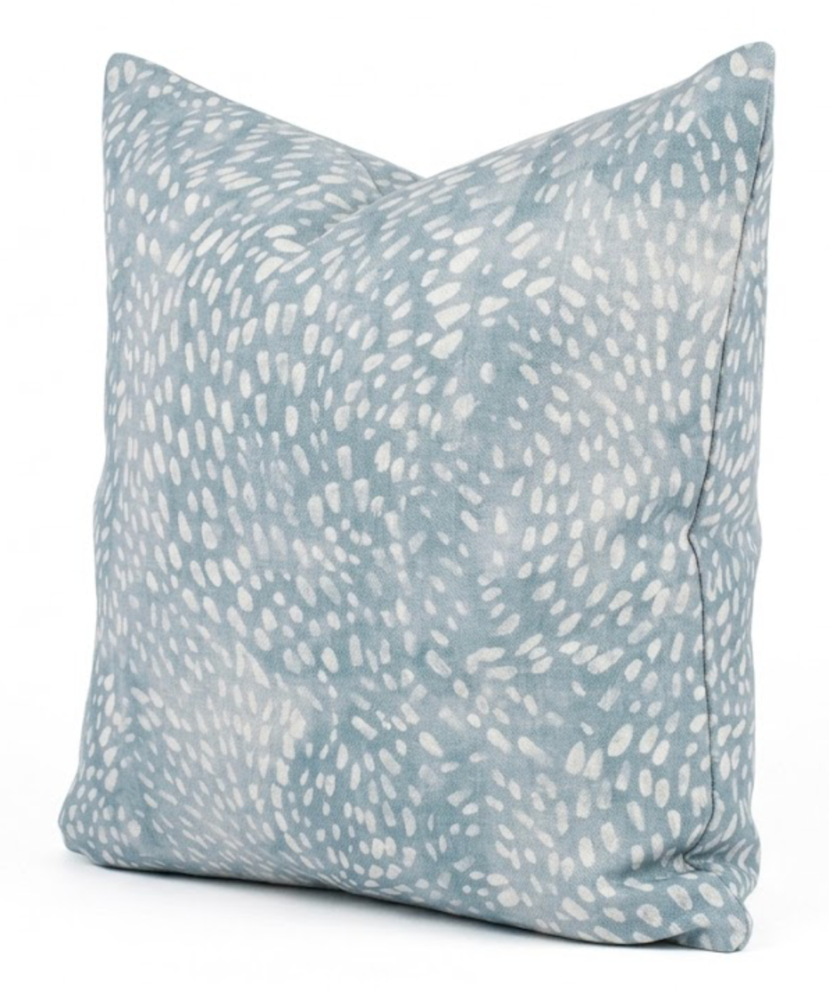 Speckled Pillow Cover in Cloud Blue