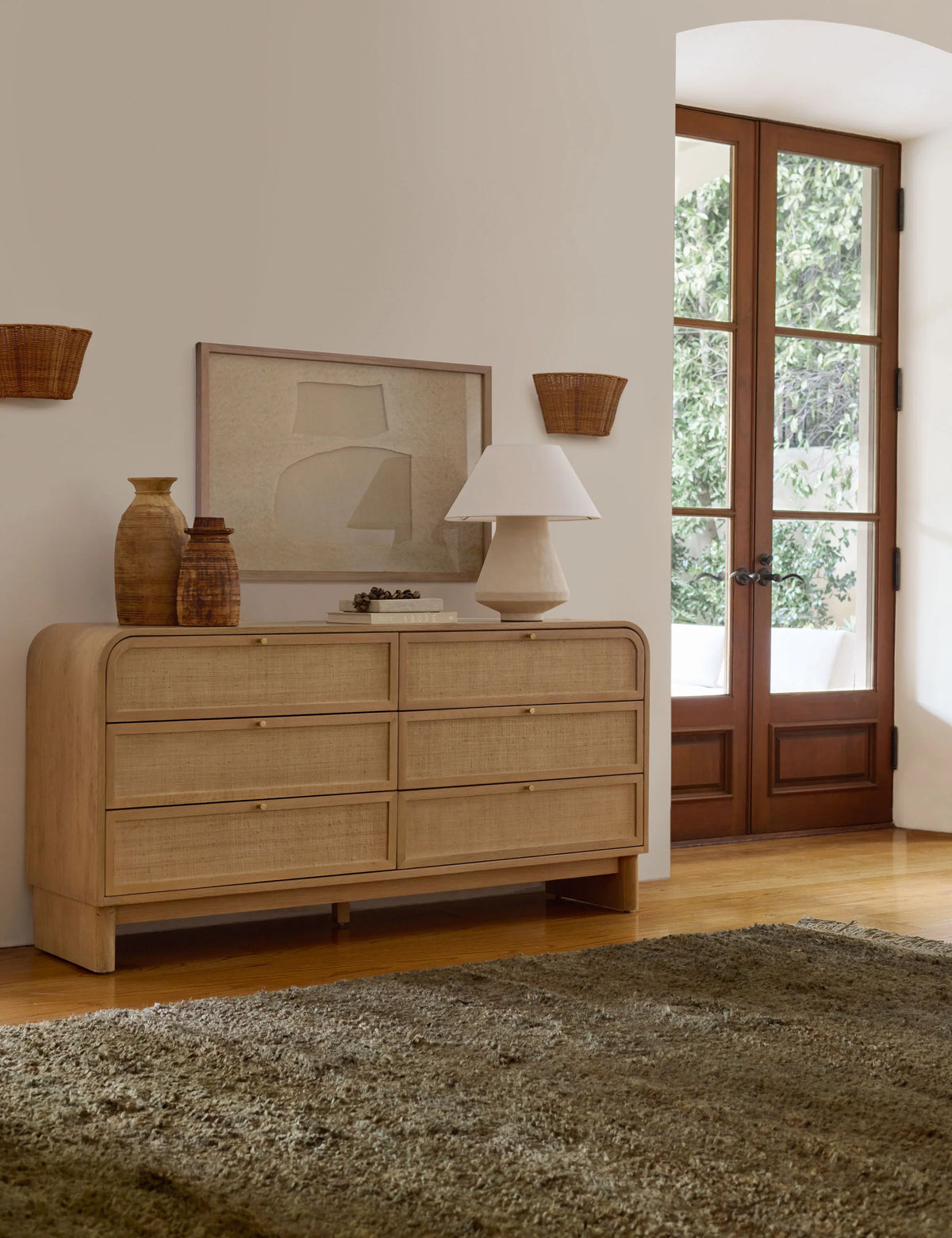 Solstice Grasscloth Dresser