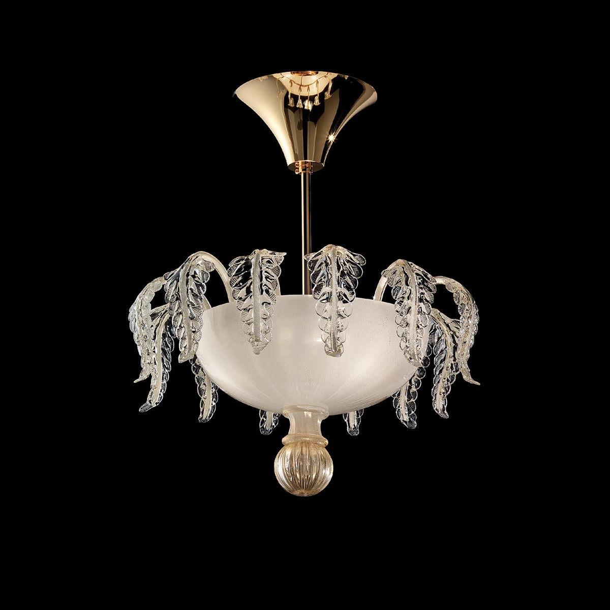 Inverno Chandelier Murano Glass