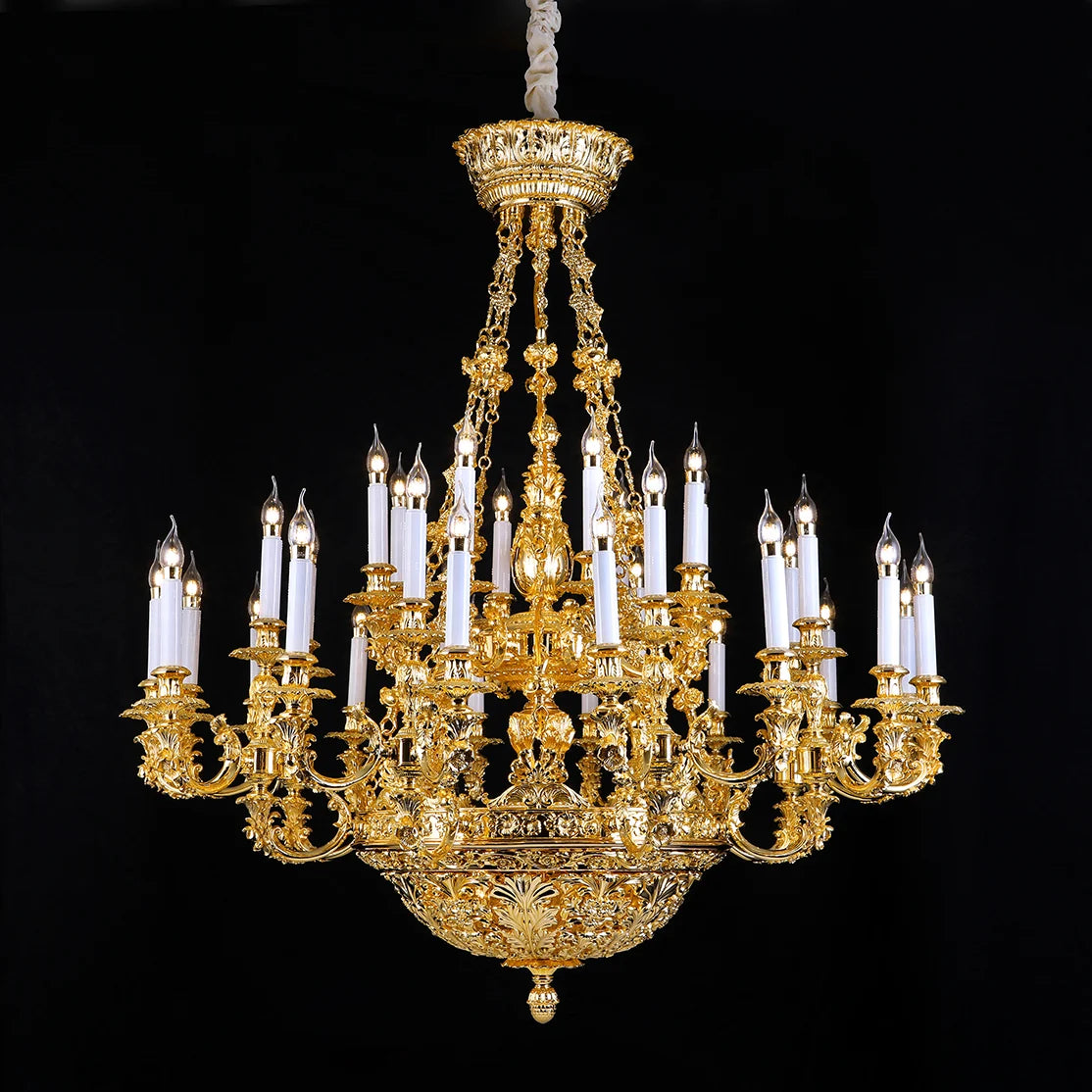 Vendôme Classic Brass Chandelier