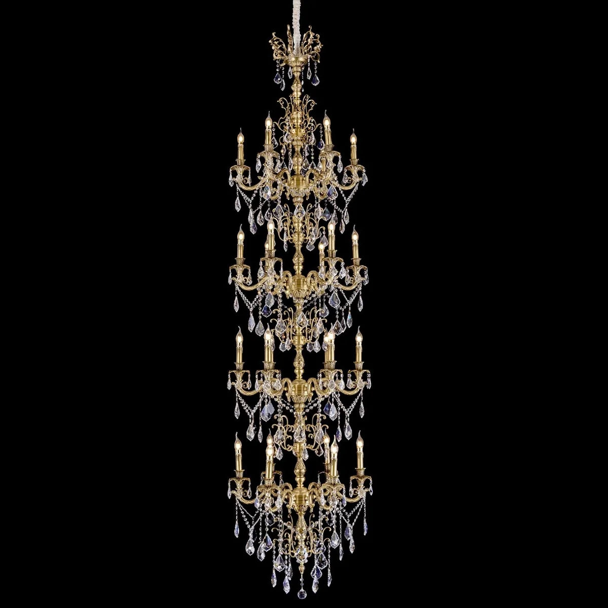 Verona Classic Brass Chandelier