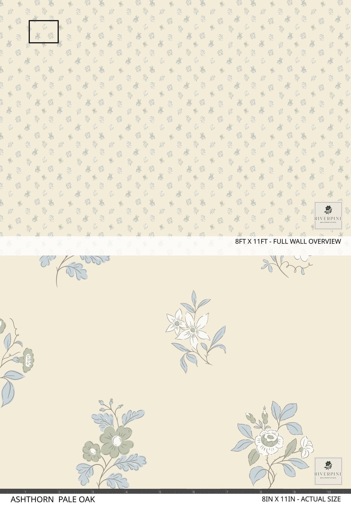 Ashthorn Wallpaper Pale Oak