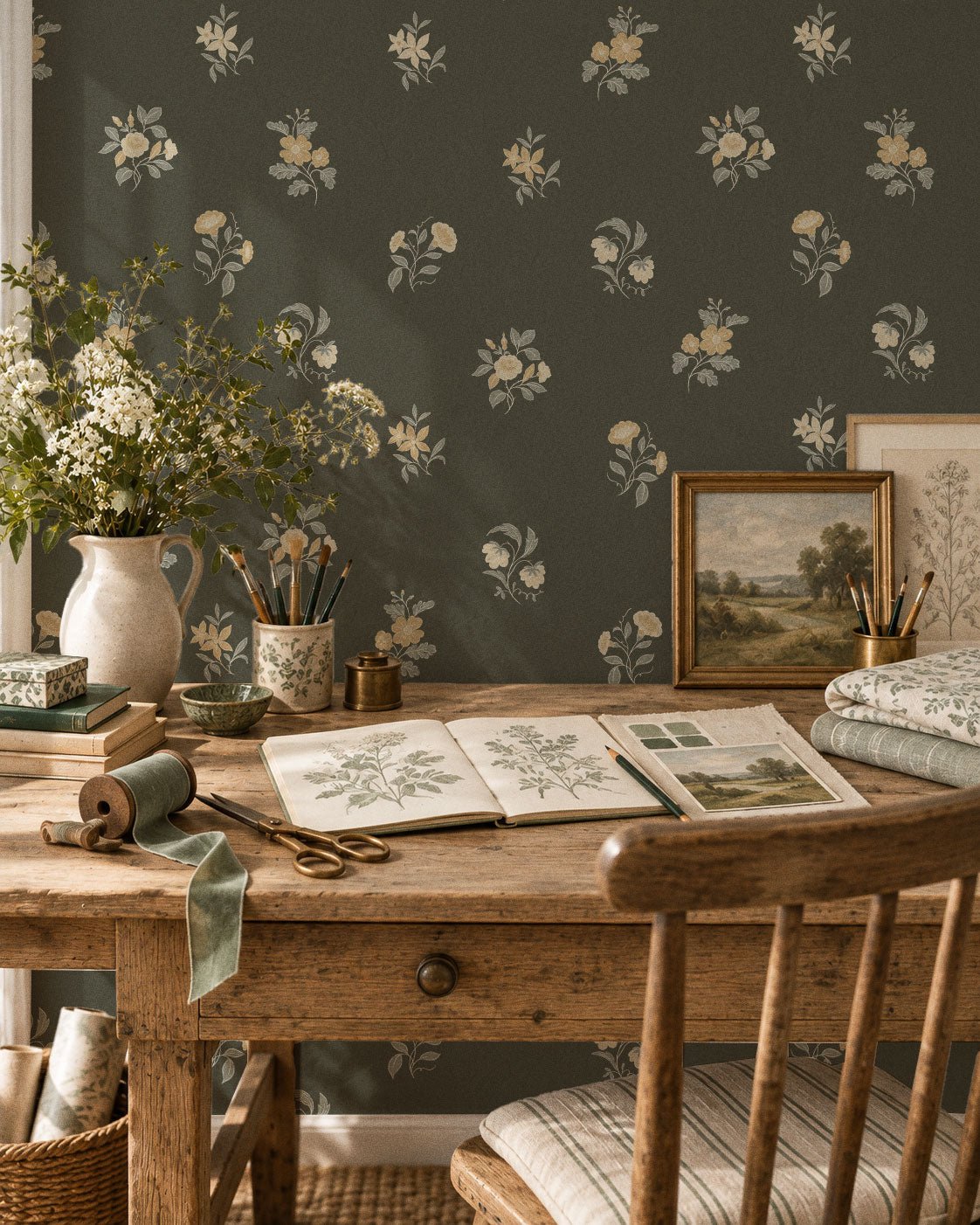Ashthorn Wallpaper Vintage Vogue