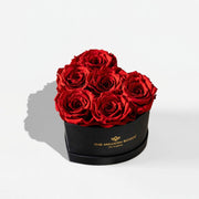 Baby Heart Black Box | Red Roses