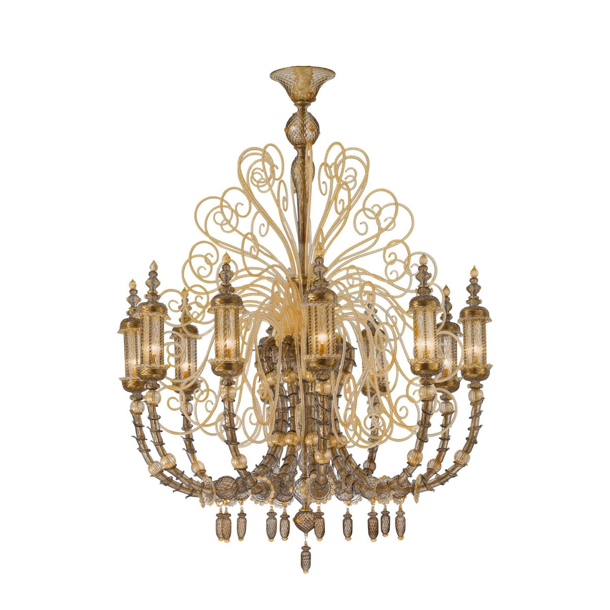 Bucintoro Chandelier Murano Glass