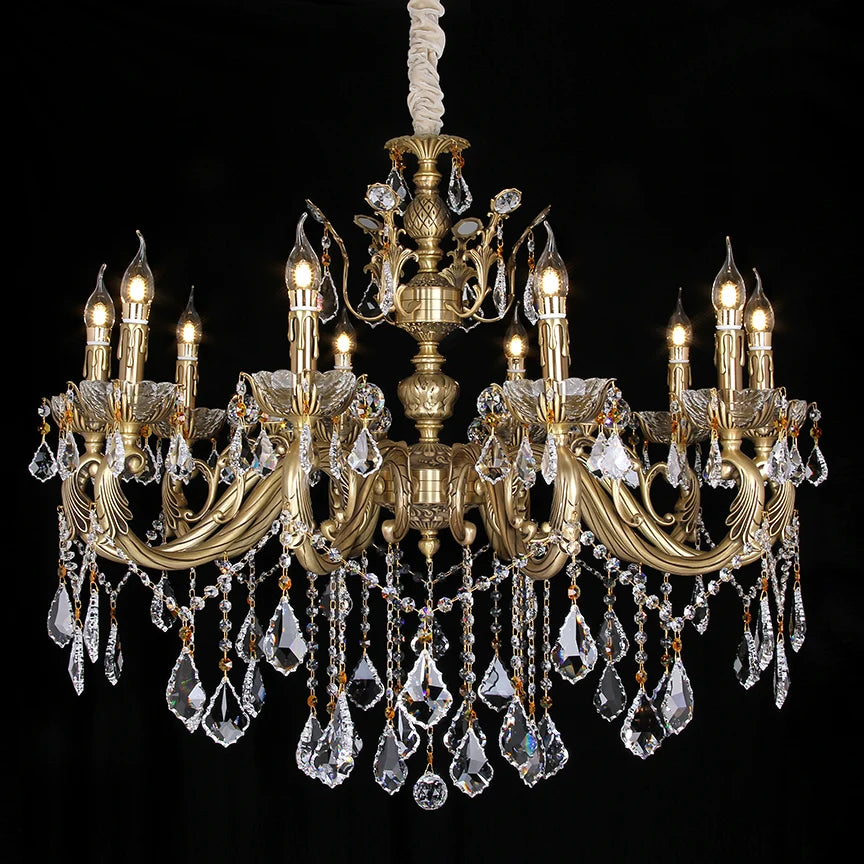 Célestine Classic Brass Chandelier
