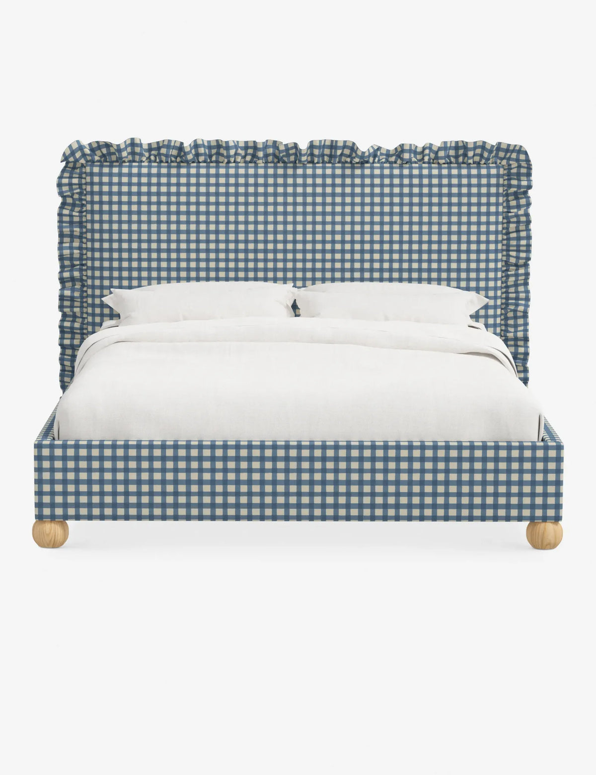 Fiorella Ruffle Platform Bed