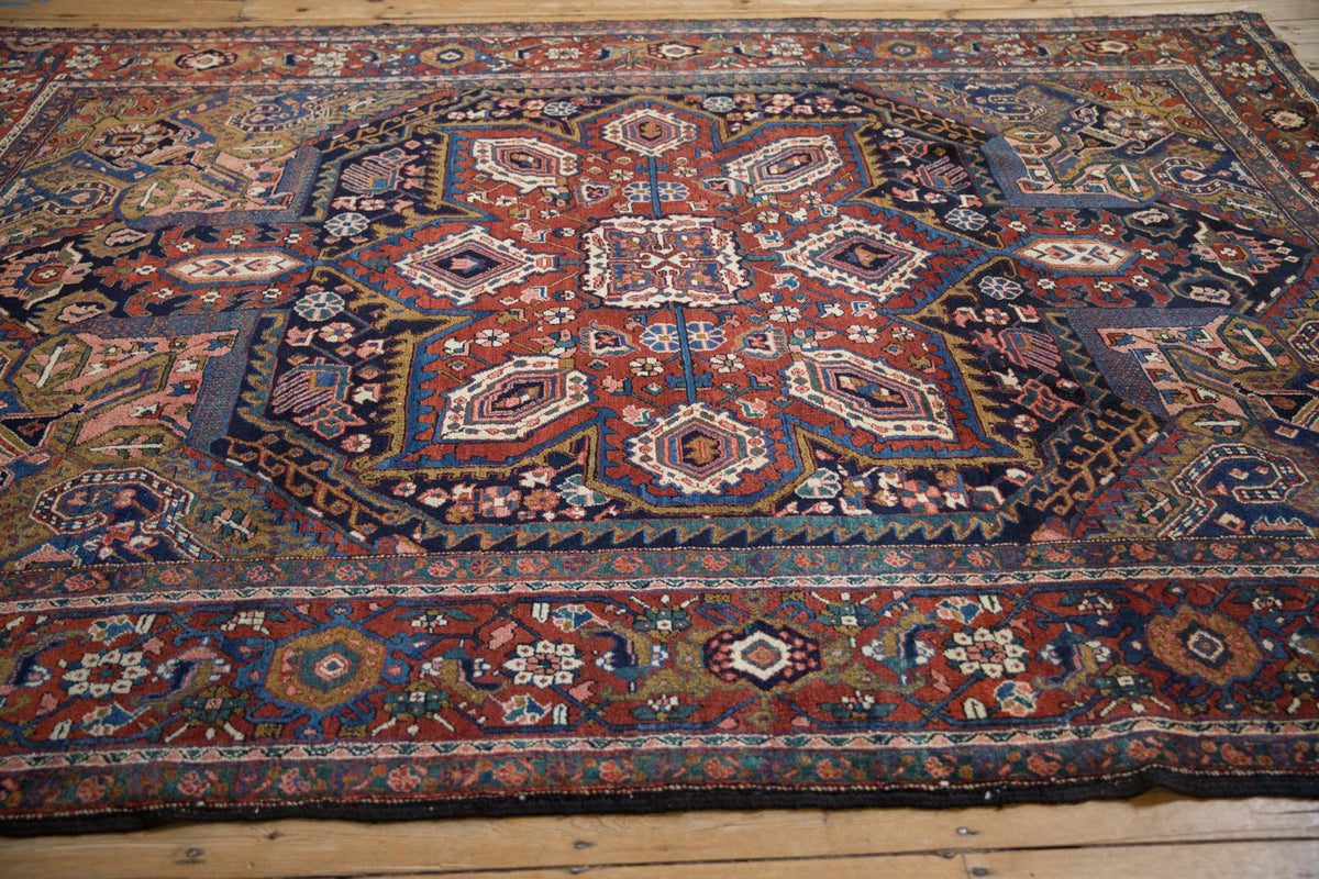 7.5x10.5 Vintage Heriz Carpet