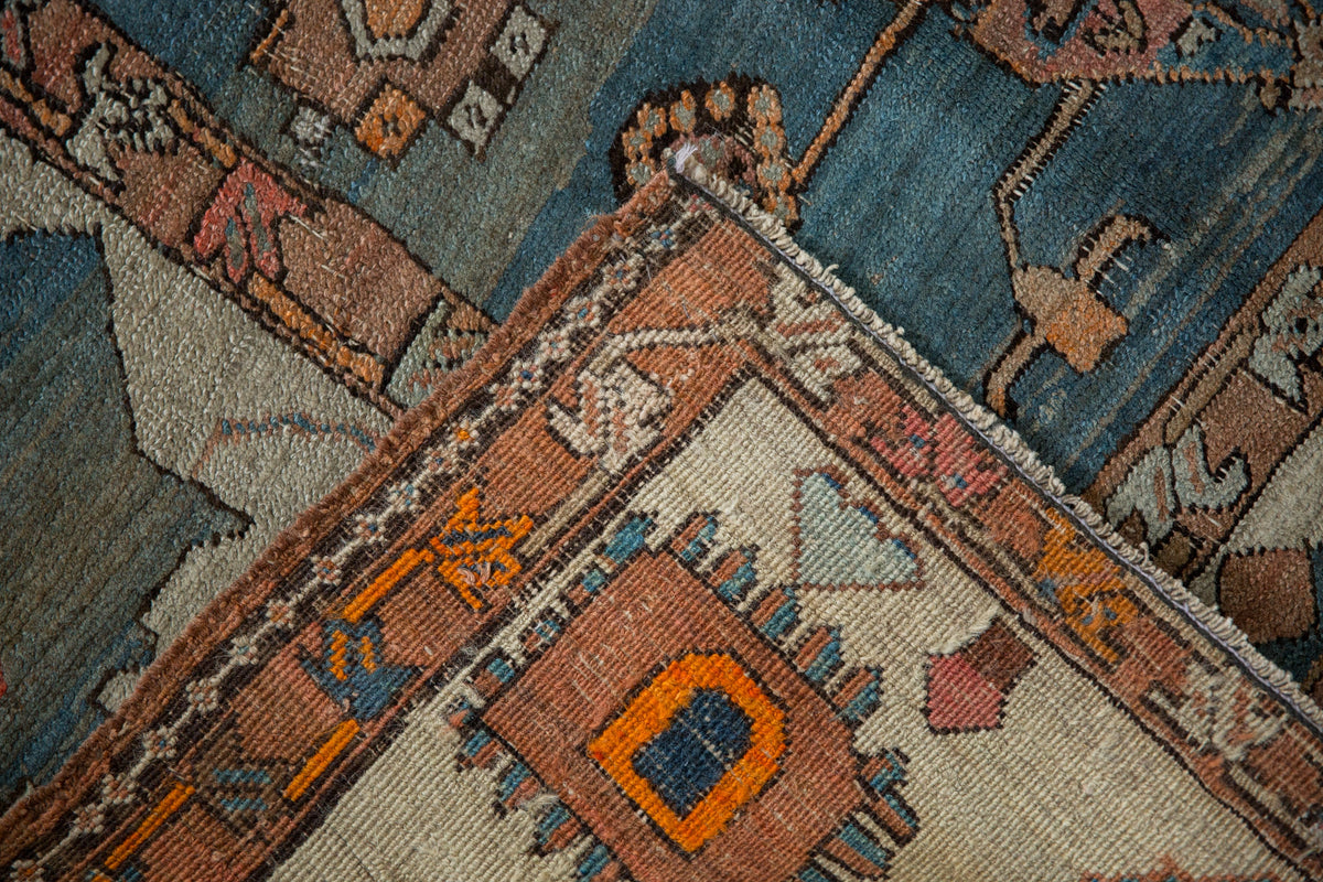 10x12.5 Antique Serapi Carpet