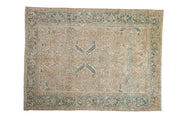 7.5x9.5 Vintage Distressed Heriz Carpet