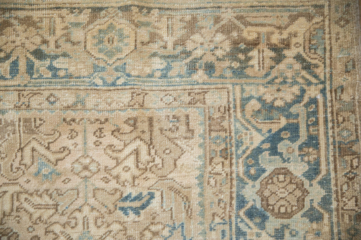 7.5x9.5 Vintage Distressed Heriz Carpet