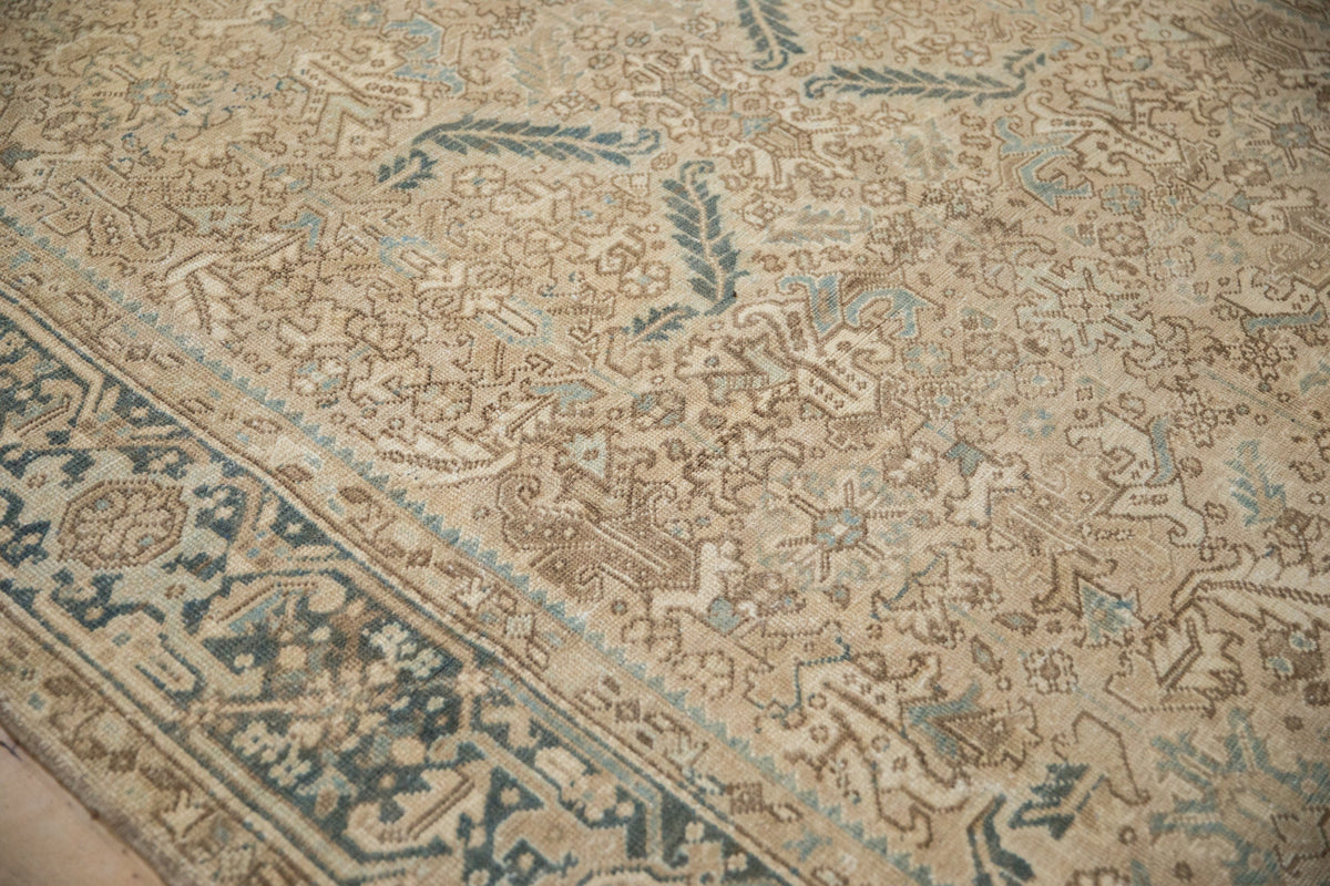7.5x9.5 Vintage Distressed Heriz Carpet
